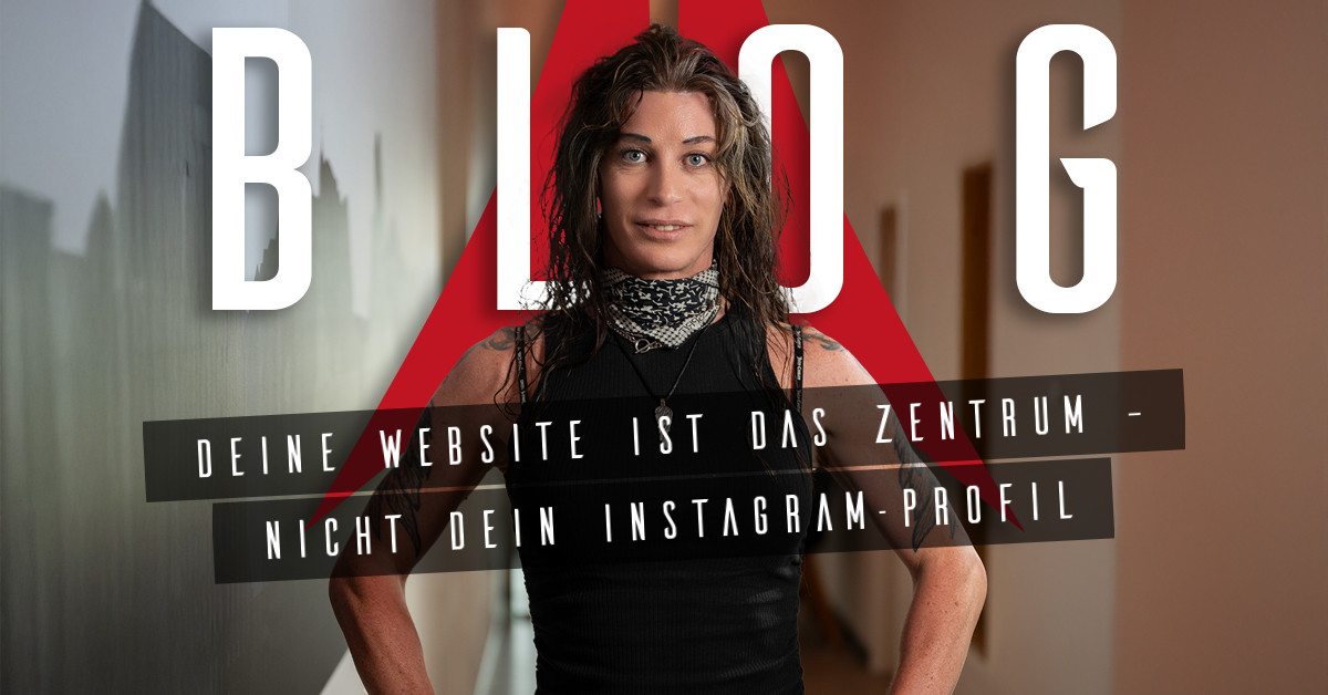 Beitragsbild zu Deine Website ist das Zentrum – nicht dein Instagram-Profil