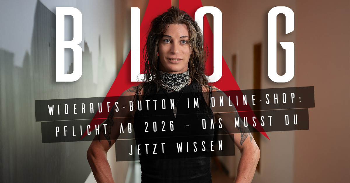 Beitragsbild zu Withdrawal button in online shops: mandatory from 2026 – what you need to know now