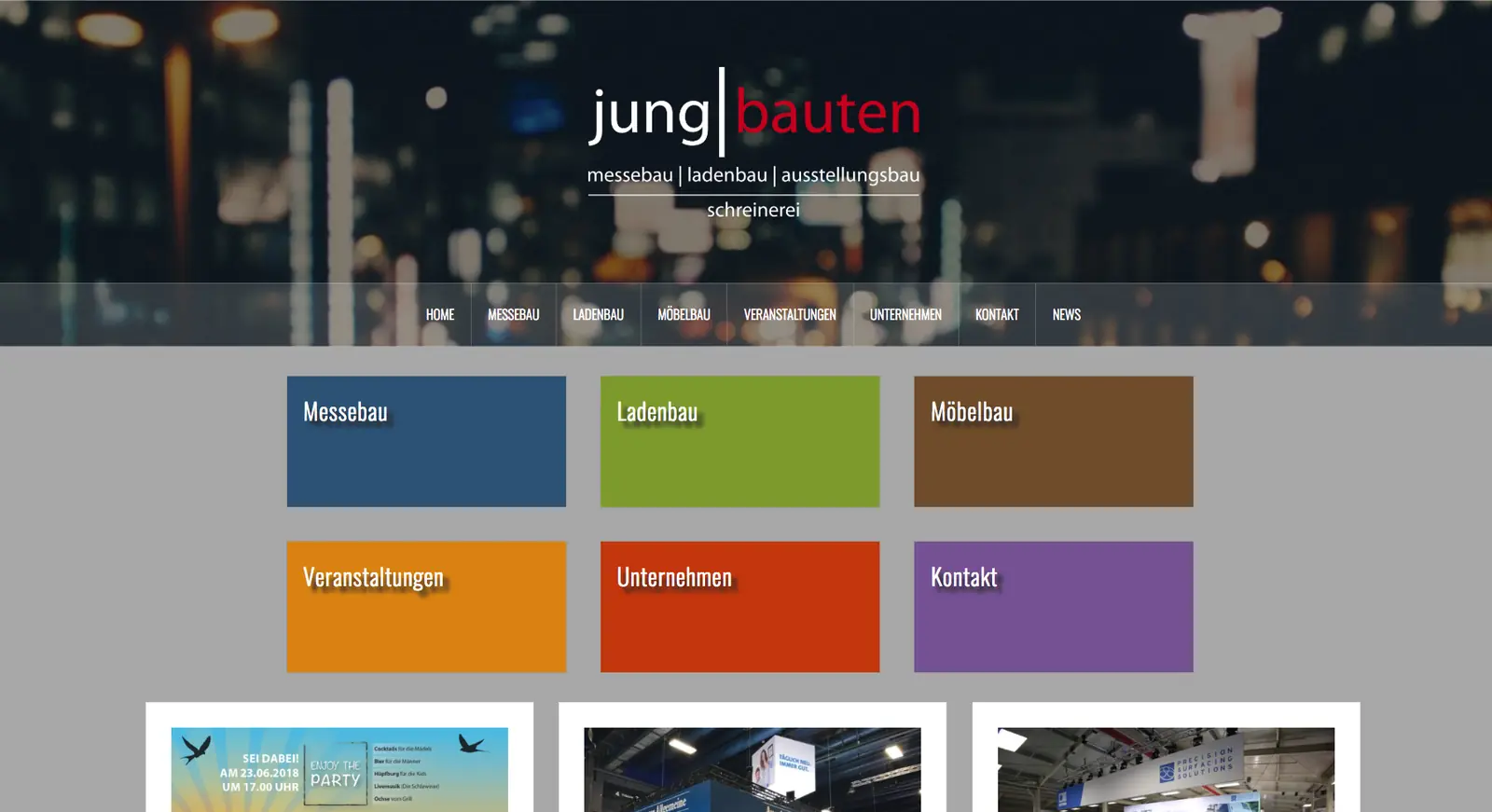 Projektvorschau: jungbauten