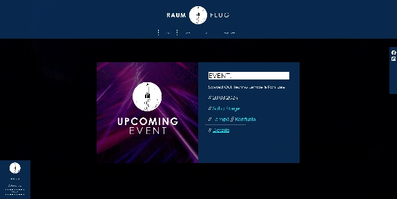 raum-flug.de - scinet - Webdesign in Augsburg