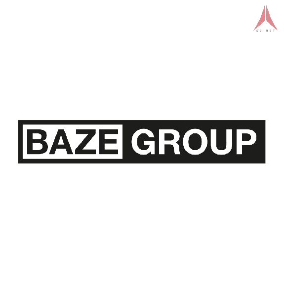 Logo-Design für BAZE GROUP – gestaltet von scinet studio Augsburg