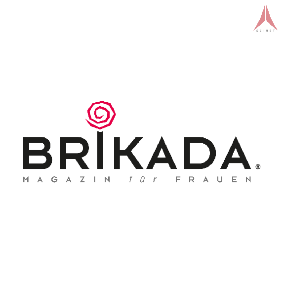 Logo-Design für Brikada Magazin für Frauen – gestaltet von scinet studio Augsburg
