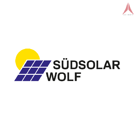 Logo-Design für Südsolar Wolf – gestaltet von scinet studio Augsburg