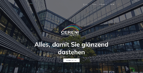 Projekt: Cereni Gebäudereinigung GmbH