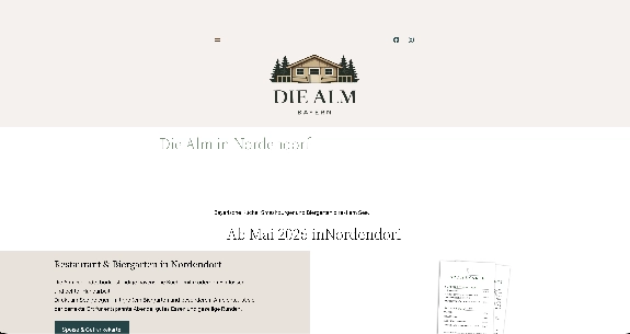 Die Alm Bayern - scinet - Webdesign in Augsburg