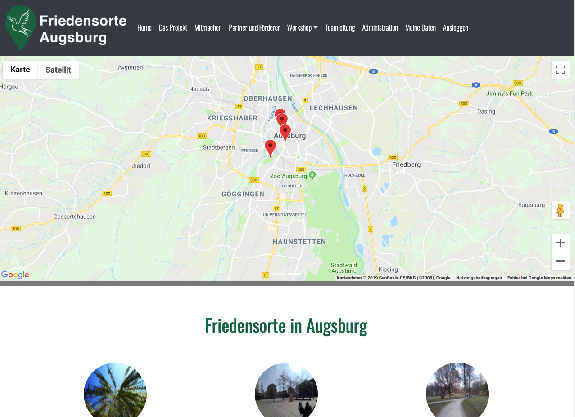 Projekt: Friedenorte Augsburg